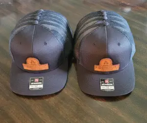 Custom Leather Patch Hats 10ct