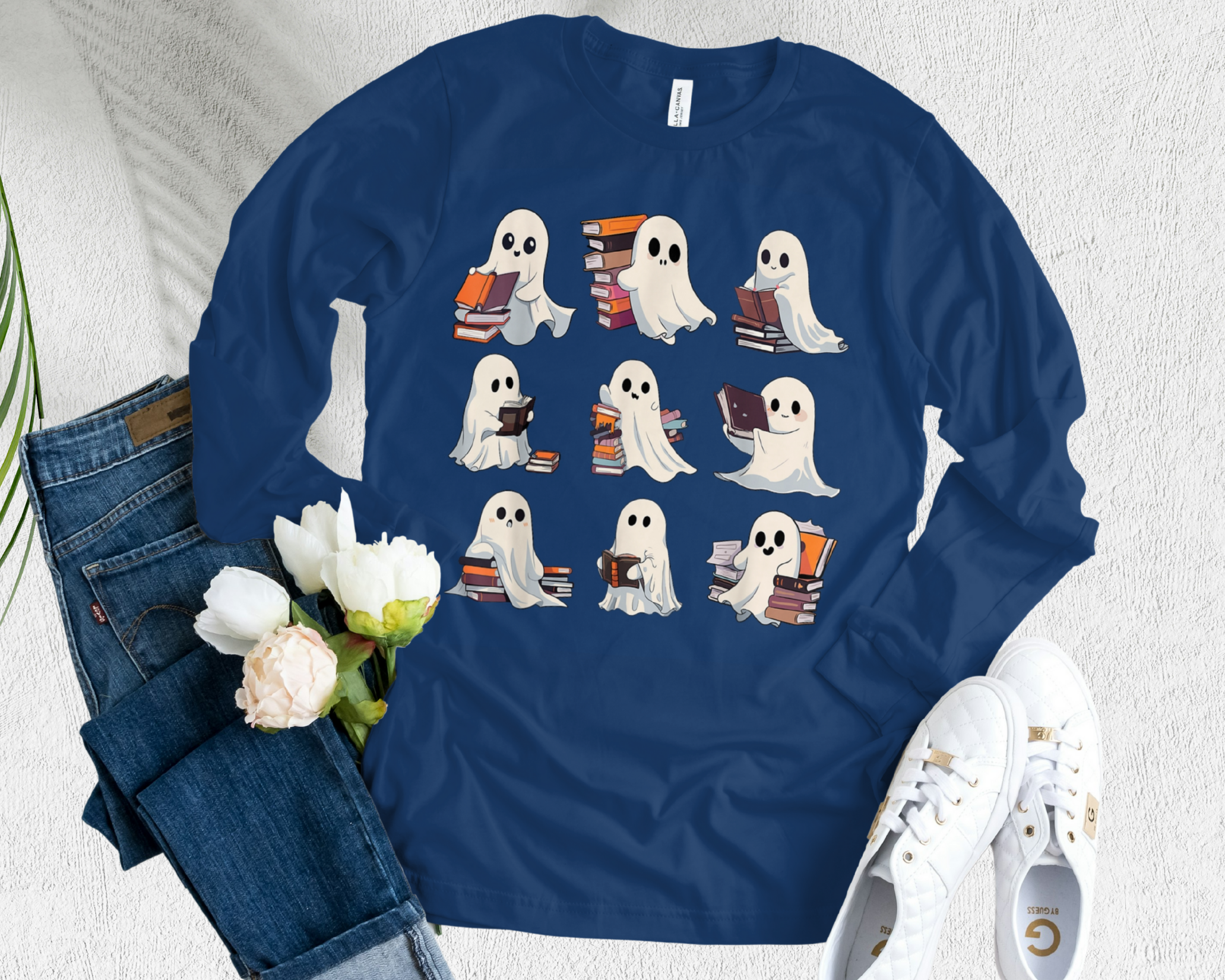 Ghost Books Long-Sleeve Shirt